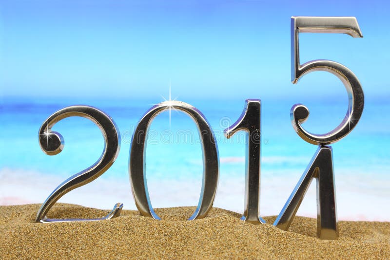 Nytt år 2015 royaltyfri bild Nytt år 2015 royaltyfri bild