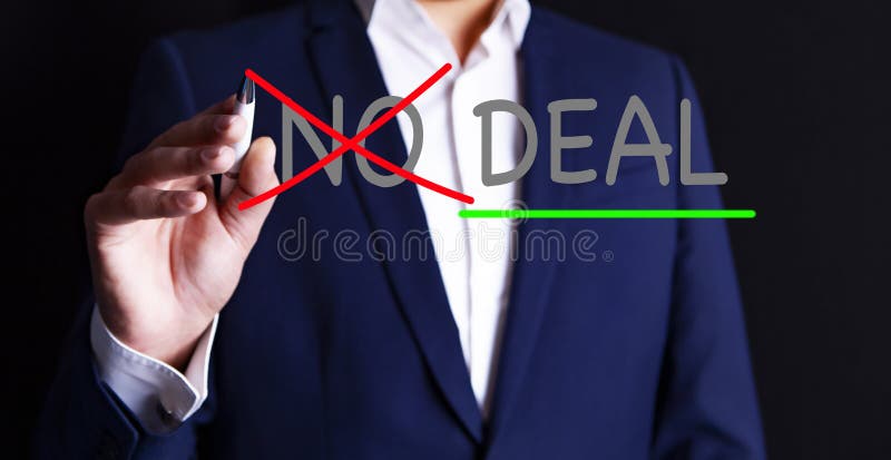 Não negocie nenhum negócio imagens de stock Não negocie nenhum negócio imagens de stock