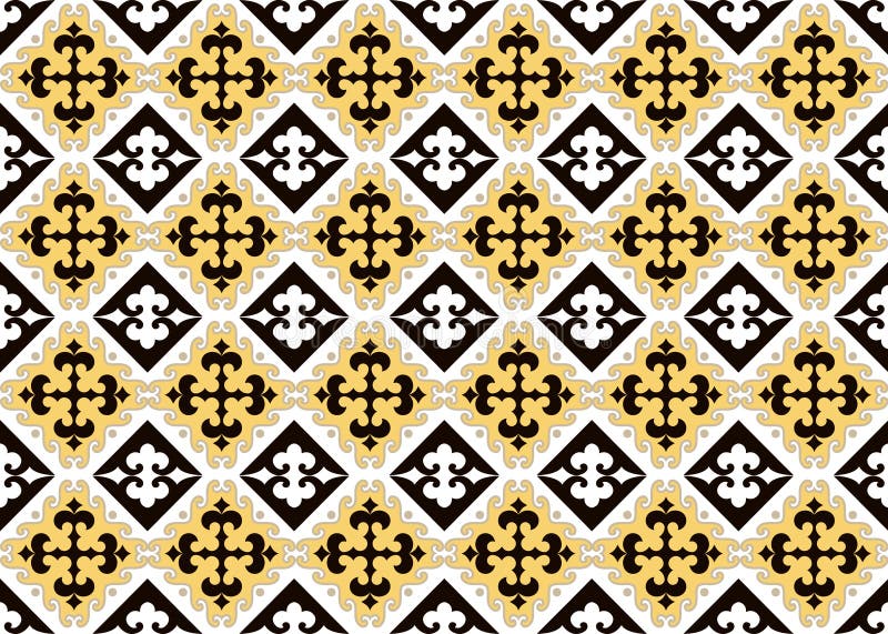 O asiático ornaments a coleção Historicamente ornamental de povos nômadas Baseou nos tapetes do real-Cazaque do feltro e das lãs ilustração do vetor O asiático ornaments a coleção Historicamente ornamental de povos nômadas Baseou nos tapetes do real-Cazaque do feltro e das lãs ilustração do vetor