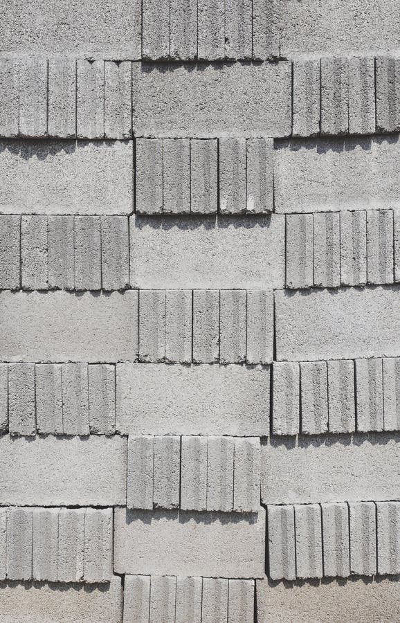 O bloco do cimento telhou o teste padrão da parede imagens de stock