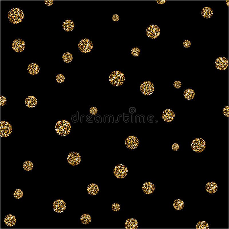O brilho abstrato do ponto do ouro do vetor textured o fundo dos círculos ilustração royalty free O brilho abstrato do ponto do ouro do vetor textured o fundo dos círculos ilustração royalty free