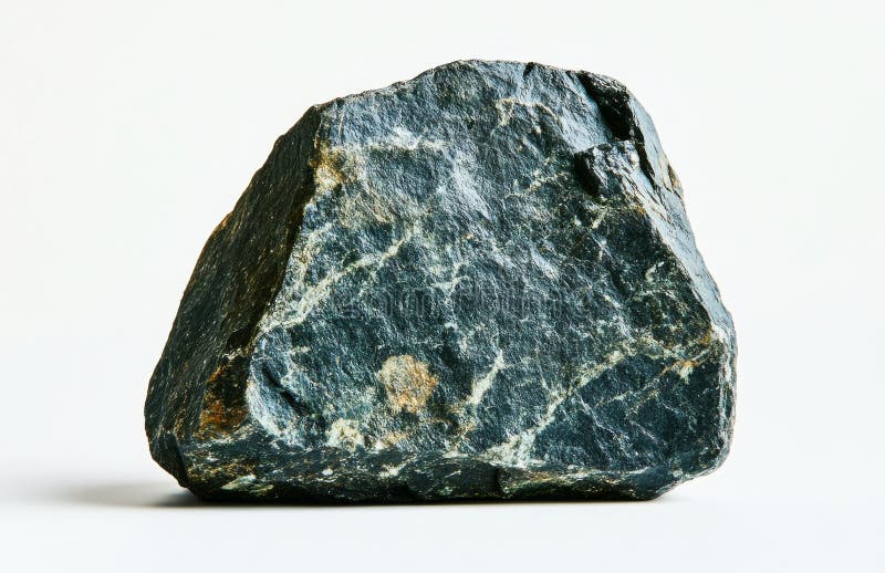 O bucată de cărbune izolată pe un fundal alb cu închidere macro. Această rocă neagră este un combustibil și o sursă de energie pen stock images