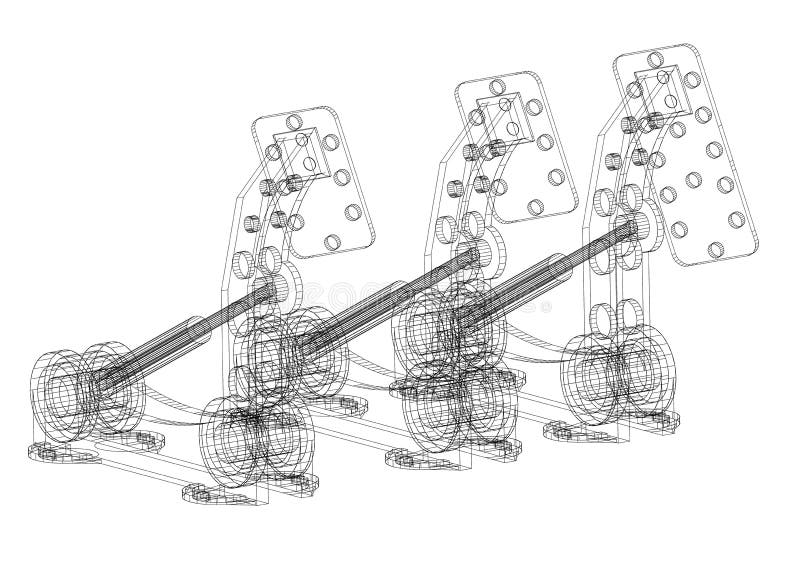 Motor De Combustão Interna O Motor Do Desenho Da Máquina Na Seção,  Ilustrando a Estrutura Interna - Ilustração do Vetor - Ilustração de  transporte, técnico: 112905199