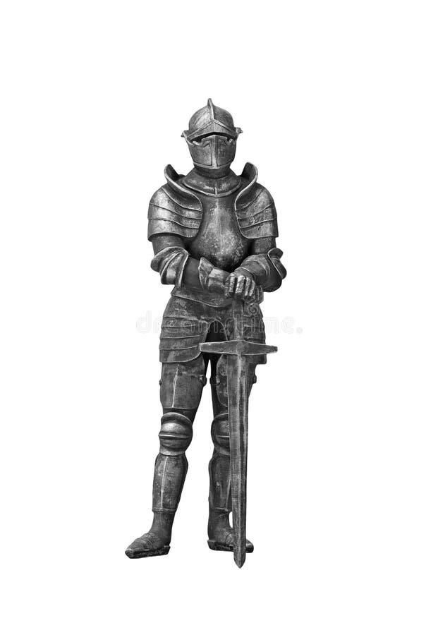 Cavaleiro na armadura. imagem de stock. Imagem de horizontal - 33244009