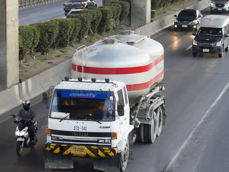 Camioneta de betão fotos de stock royalty free