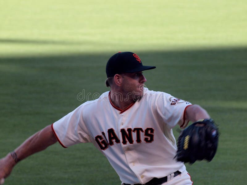 SAN FRANCISCO, CA - JULY 28: Giants Vs. Marlins: Close-up of Giants Closer Brian Wilson warms up to close game at AT&T Park July 28, 2010 in San Francisco, California. SAN FRANCISCO, CA - JULY 28: Giants Vs. Marlins: Close-up of Giants Closer Brian Wilson warms up to close game at AT&T Park July 28, 2010 in San Francisco, California.