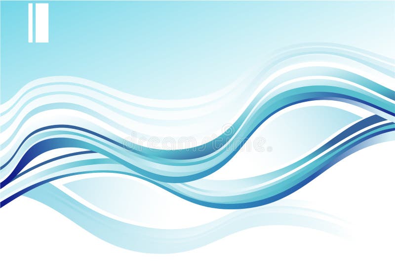 Placa gráfica Concept Waves ilustração stock