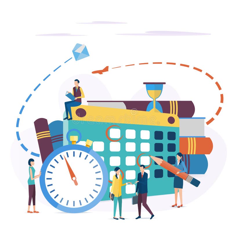 o conceito do planeamento empresarial ilustração stock o conceito do planeamento empresarial ilustração stock