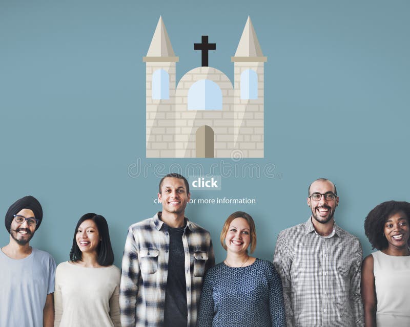 O deus da igreja acredita Jesus Pray imagens de stock O deus da igreja acredita Jesus Pray imagens de stock