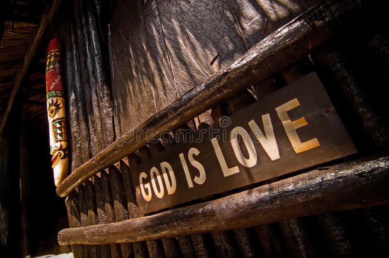 O deus é amor foto de stock royalty free O deus é amor foto de stock royalty free