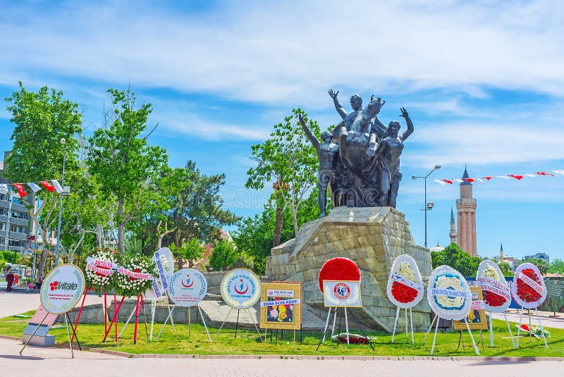 O dia da indústria farmacêutica em Antalya fotos de stock O dia da indústria farmacêutica em Antalya fotos de stock