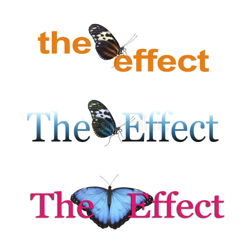 O efeito de borboleta x 3