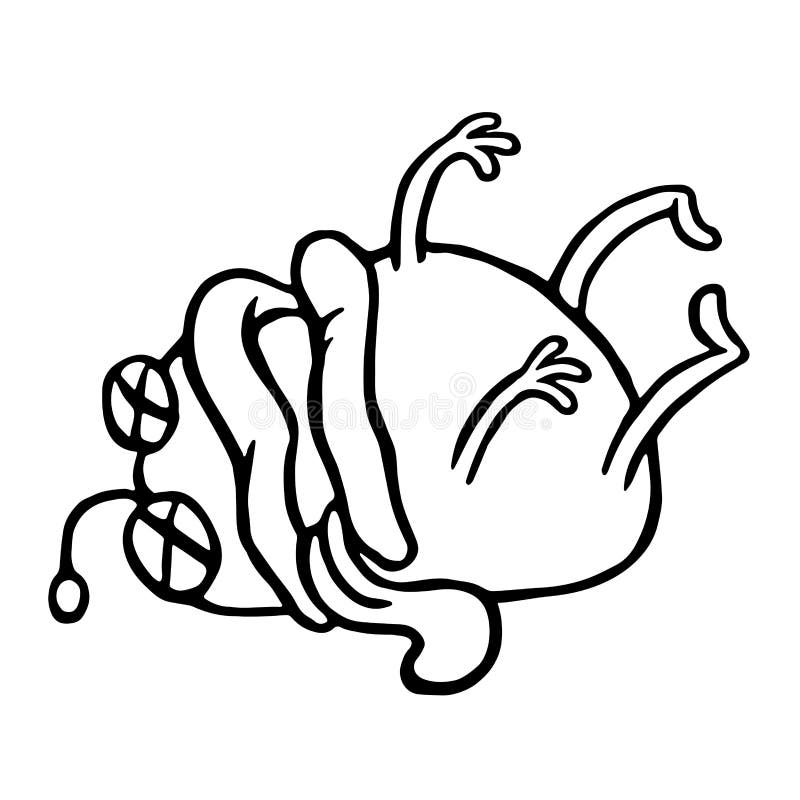 O estrangeiro pobre foi assassinado Ilustração do vetor ilustração royalty free O estrangeiro pobre foi assassinado Ilustração do vetor ilustração royalty free