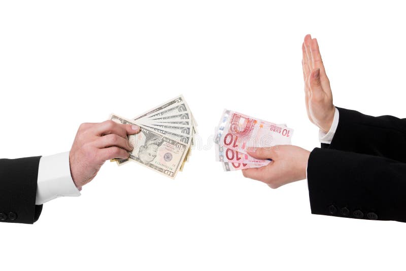 O euro do conceito é mais forte do que o dólar fotografia de stock royalty free O euro do conceito é mais forte do que o dólar fotografia de stock royalty free