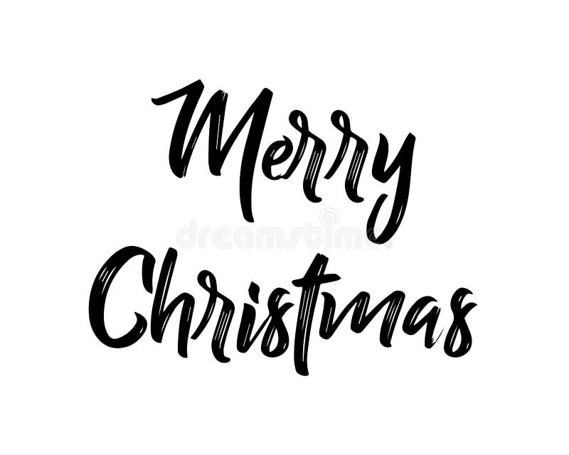 O Feliz Natal entrega a rotulação da bandeira Isolado no fundo branco Ilustração do vetor ilustração do vetor O Feliz Natal entrega a rotulação da bandeira Isolado no fundo branco Ilustração do vetor ilustração do vetor