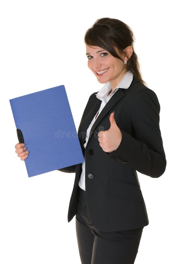 O femeie de afaceri de succes royalty free stock photography