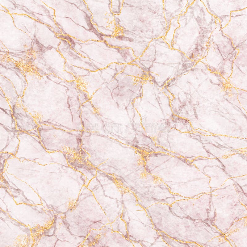 Abstract background of white marble with gold glitter and pink veins stone texture, painted artificial marbled surface, pastel marbling illustration. Abstract background of white marble with gold glitter and pink veins stone texture, painted artificial marbled surface, pastel marbling illustration