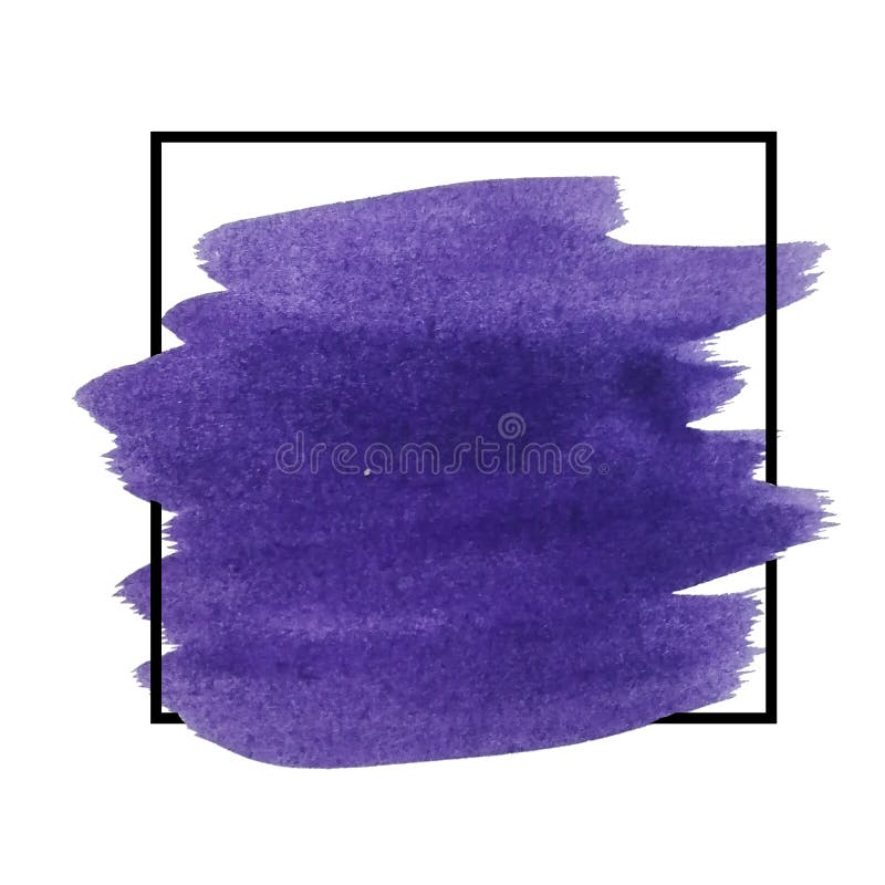 O fundo com a aquarela dos cursos da escova encerrou em um quadrado Molde original da pintura da arte do grunge para o encabe?ame ilustração do vetor O fundo com a aquarela dos cursos da escova encerrou em um quadrado Molde original da pintura da arte do grunge para o encabe?ame ilustração do vetor