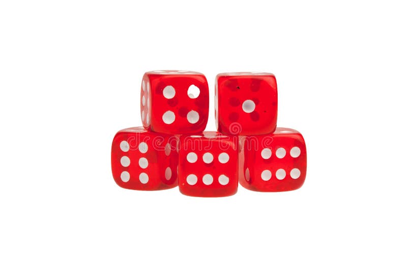 O grupo de vermelho corta imagem de stock royalty free O grupo de vermelho corta imagem de stock royalty free