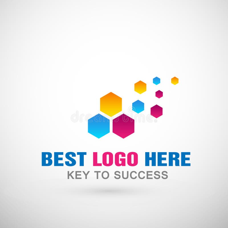O hexágono abstrato deu forma ao logotipo do negócio, união em incorporado investe o projeto do logotipo do negócio Investimento ilustração stock O hexágono abstrato deu forma ao logotipo do negócio, união em incorporado investe o projeto do logotipo do negócio Investimento ilustração stock