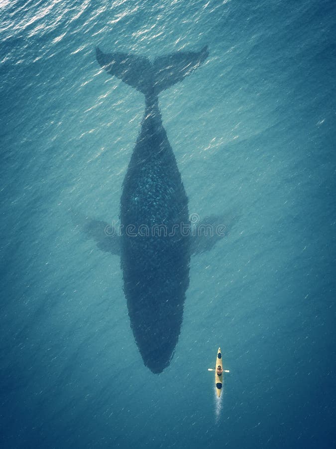 The incredible size of the fish. The incredible size of the fish.