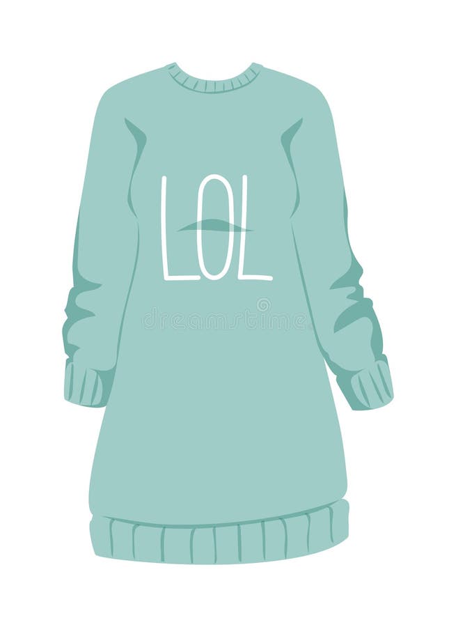 O hoodie azul do estilo da camiseta fêmea e a roupa morna da ligação em ponte do algodão projetam a ilustração lisa do vetor ilustração do vetor O hoodie azul do estilo da camiseta fêmea e a roupa morna da ligação em ponte do algodão projetam a ilustração lisa do vetor ilustração do vetor
