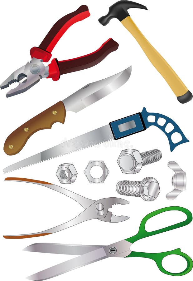 The complete set of tools for repair. The complete set of tools for repair