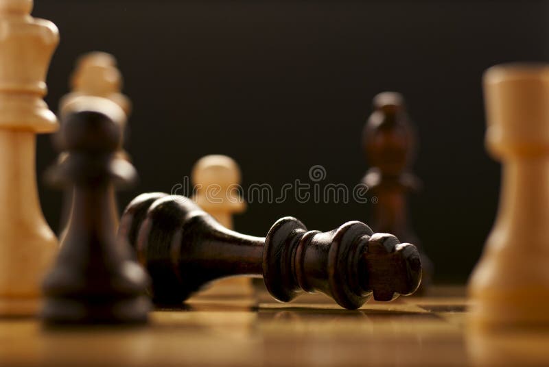 Jogo de xadrez foto de stock. Imagem de inteligência - 34363546