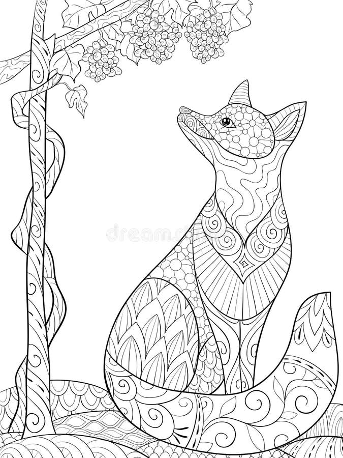 Desenhos para colorir gratuitos de Raposas para baixar - Raposas - Coloring  Pages for Adults