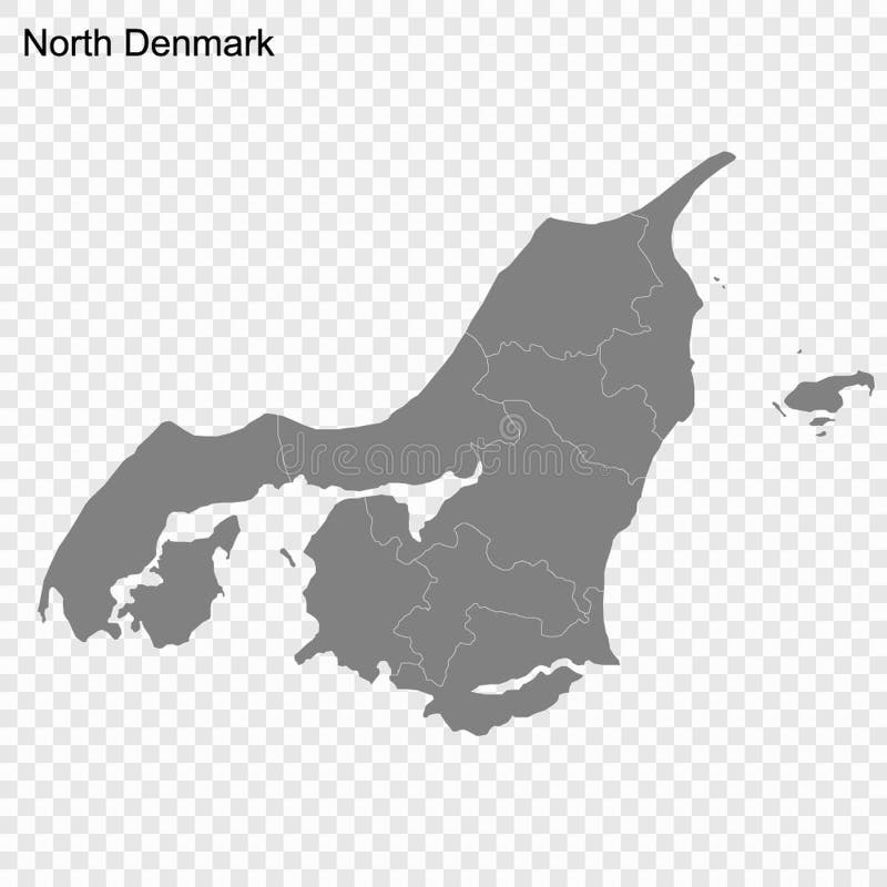 Escandinávia, Uma Sub-região Do Mapa Político Do Norte Da Europa Ilustração  do Vetor - Ilustração de atlas, jutland: 249968413