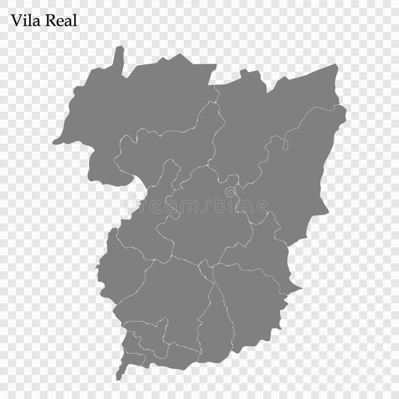 Mapa Político De Alta Qualidade De Espanha E Portugal Com Fronteiras Das  Regiões Ou Províncias Ilustração do Vetor - Ilustração de beira, estados:  272388382