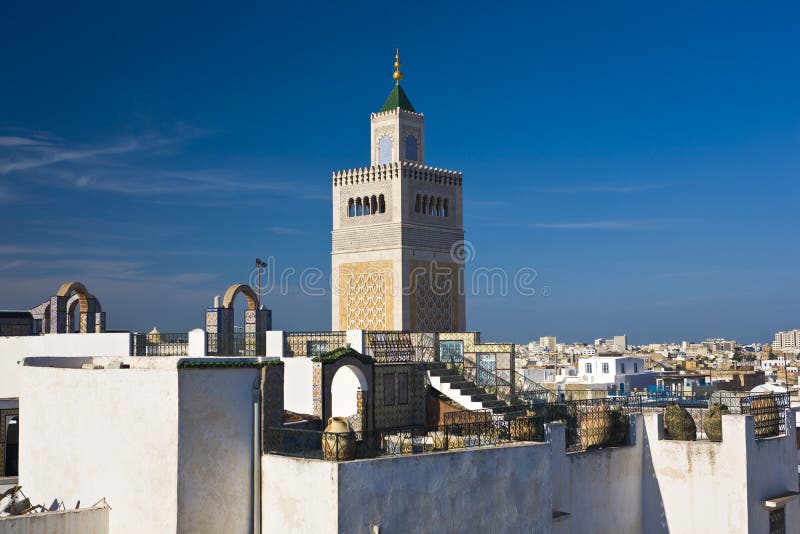 O medina de Tunes imagem de stock royalty free O medina de Tunes imagem de stock royalty free