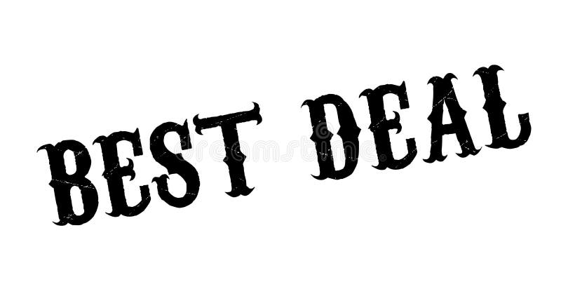 O melhor carimbo de borracha do negócio ilustração do vetor