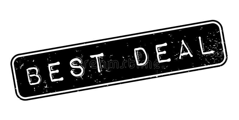 O melhor carimbo de borracha do negócio ilustração stock