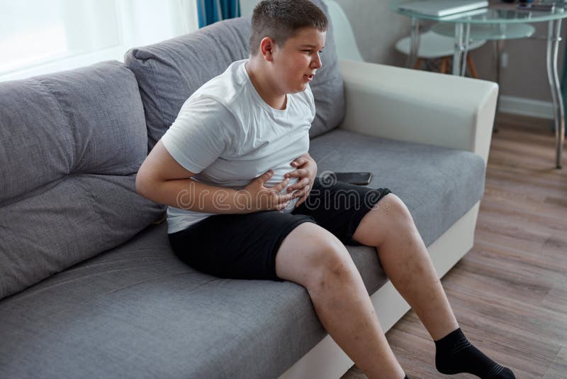 Adolescente Gordo Come Comida De Lixo E Joga Jogos De Computador Imagem de  Stock - Imagem de infância, rede: 196206977