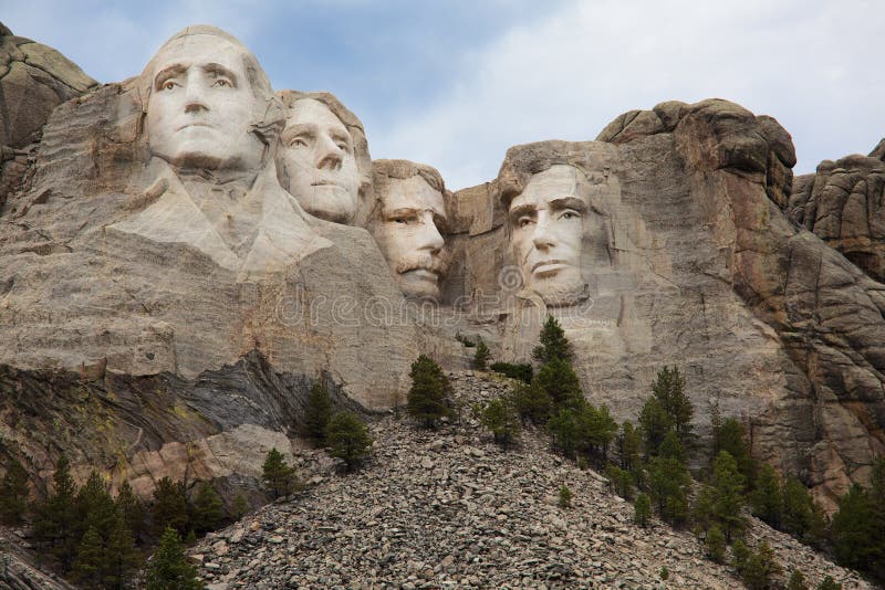 O Monte Rushmore, Black Hills, South Dakota imagem de stock O Monte Rushmore, Black Hills, South Dakota imagem de stock