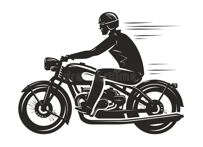 Linha Moto De Vetor Sem Costura Padrão Moto Clássica Motor De Potência V,  Roda. Retro Lendário. Desenho Animado. Motociclista Motociclista. Motor A  Gasolina. Vela De Ignição. Ilustração, Elemento Para O Seu Design