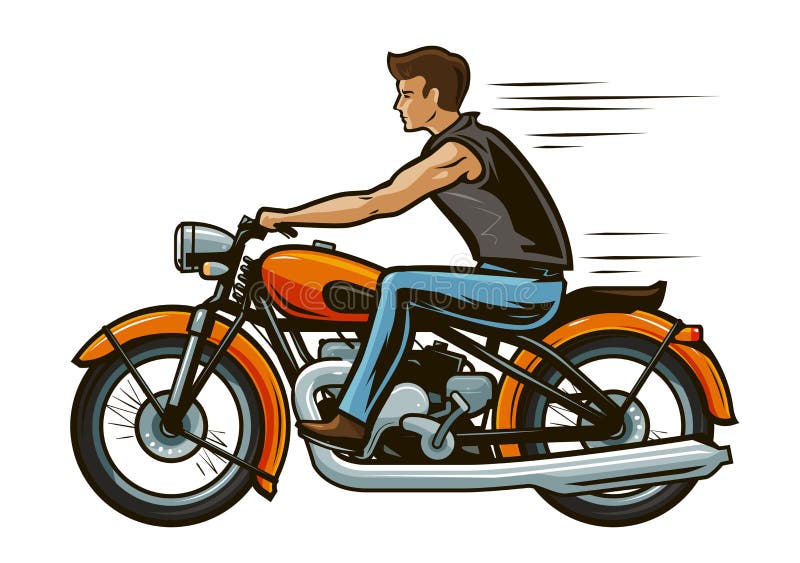 Motociclo Com Uma Página De Coloração Do Veículo Ilustração do Vetor -  Ilustração de motor, moto: 251670507