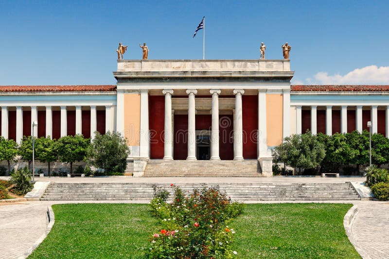 The National Archaeological Museum of Athens in Greece. The National Archaeological Museum of Athens in Greece