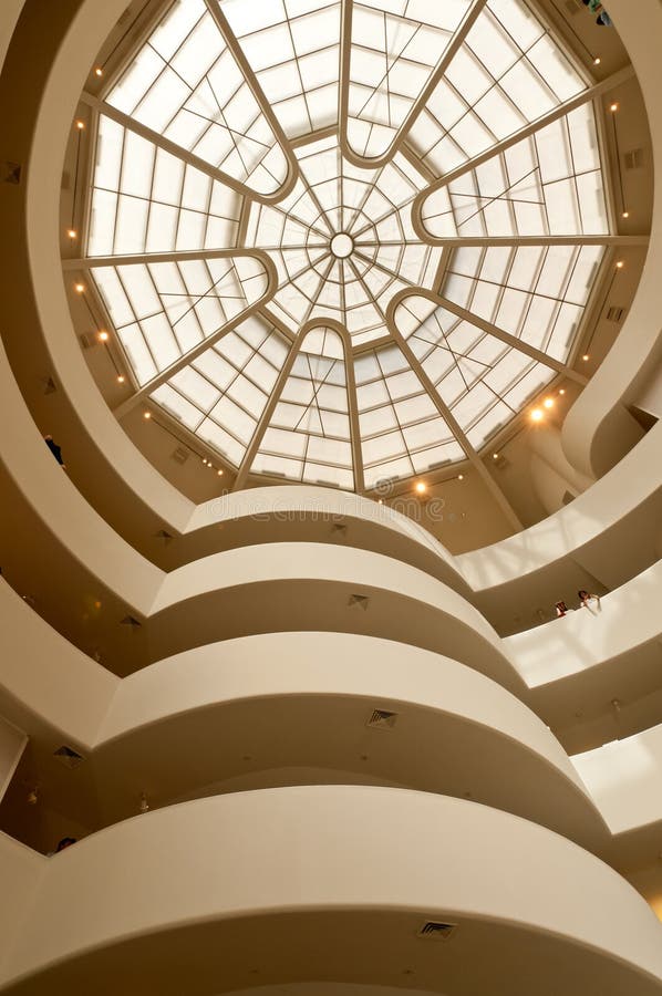 O museu de Solomon R. Guggenheim em New York City