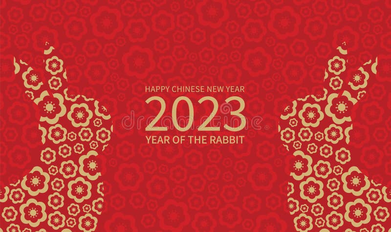 Jogo De Coelho Bonito, Feliz Chinês, Cartão De Saudação De Ano Novo 2023  Anos De Coelho Riqueza Galinha Dourada Chinesa Gong Xi Fa Ilustração do  Vetor - Ilustração de feriado, feliz: 250016907