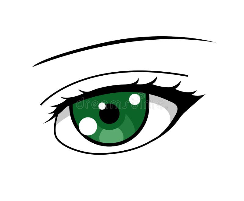 quadrinhos de anime rosto de menino ou menina bonito com olhos verdes e  cabelos grisalhos. conceito de fundo de arte de herói de livro de  quadrinhos de mangá. desenho vetorial olhar ilustração