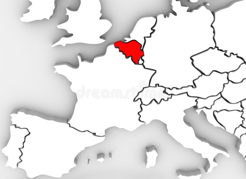 Áustria simplificou o mapa ilustração do vetor. Ilustração de europeu -  100123873