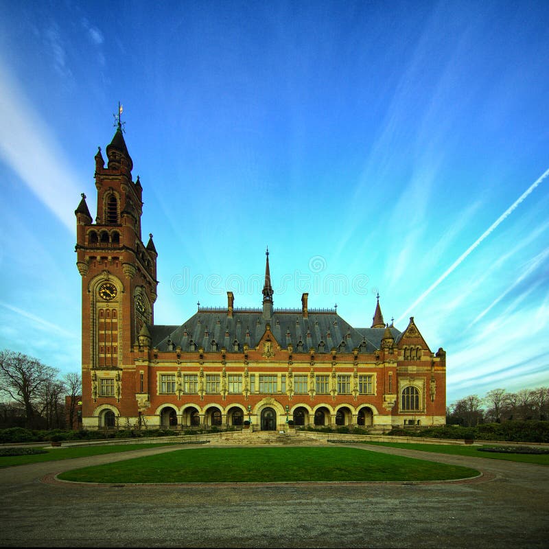 O palácio da paz imagem de stock O palácio da paz imagem de stock