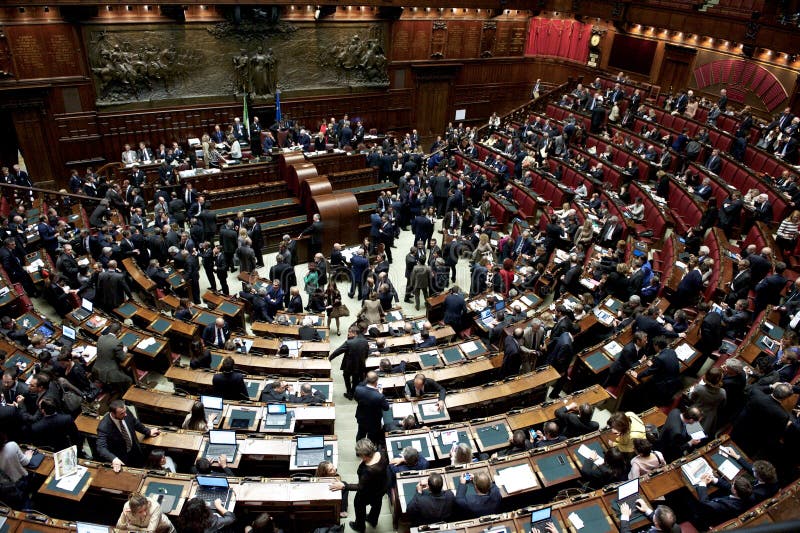 O parlamento italiano