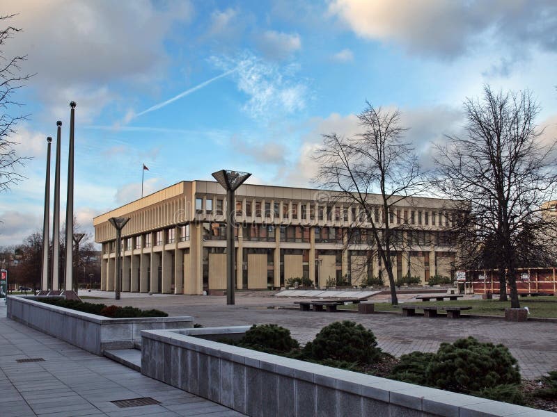 Casa Do Governo Da Federação Russa Em Moscovo Imagem de Stock - Imagem de  capital, potência: 20570917