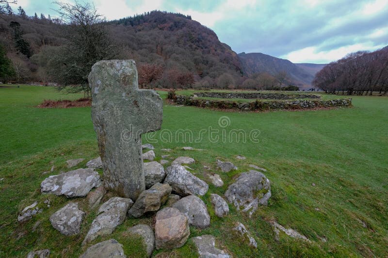 O parque nacional das montanhas de Wicklow fotografia de stock O parque nacional das montanhas de Wicklow fotografia de stock