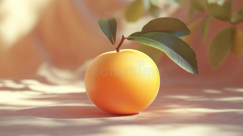 O pictogramă portocalie cu o compoziție frumoasă, așezată cu grație pe un fundal moale, care prezintă un design minimalist în vector illustration