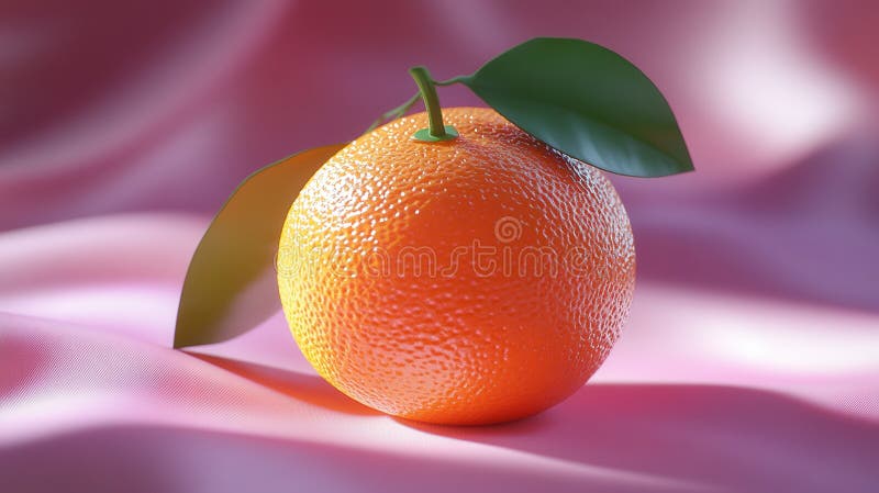 O pictogramă portocalie cu o compoziție frumoasă, așezată cu grație pe un fundal moale, care prezintă un design minimalist în stock illustration
