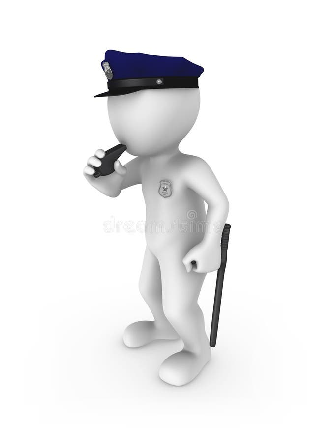 Ilustração Do Vetor De Desenho Plano Do Policial Detetive Da Polícia De